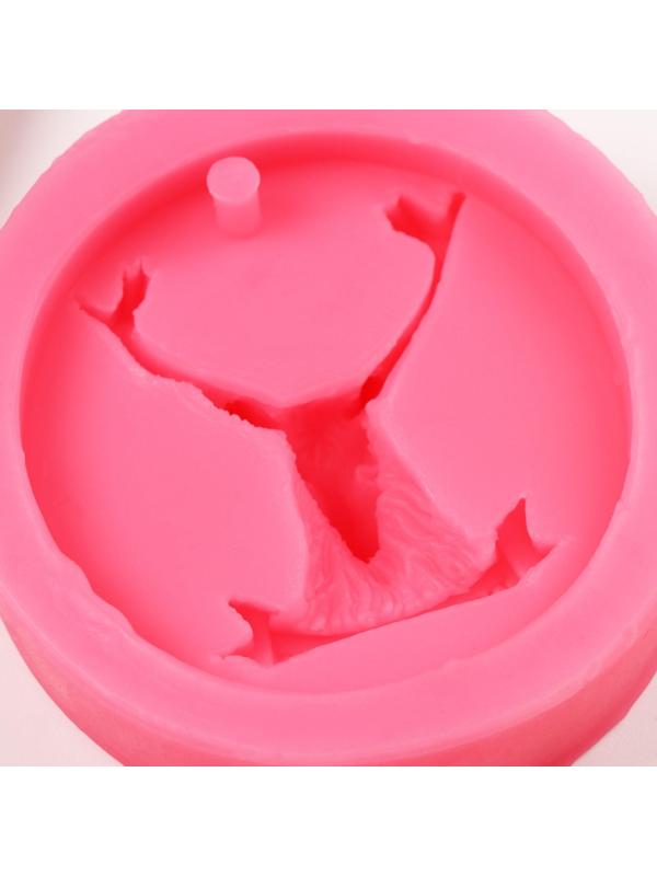 Молд «Олень», 8,5×8,5×2,8 см, цвет МИКС