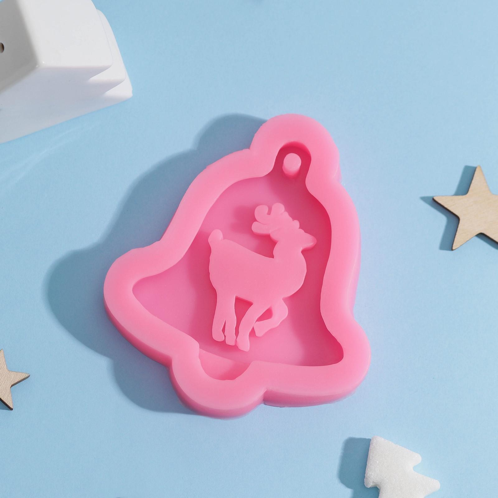 Молд «Колокольчик оленя», 10×9×1,5 см, цвет МИКС