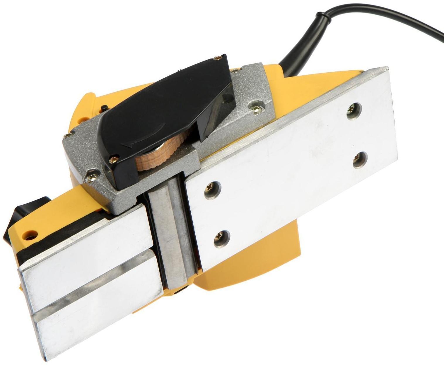 Рубанок ТУНДРА, 500 Вт, 16000 об/мин, 82 мм