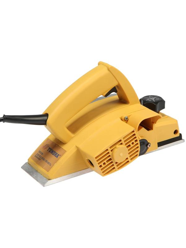 Рубанок ТУНДРА, 500 Вт, 16000 об/мин, 82 мм