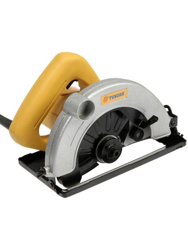 Пила циркулярная ТУНДРА, 1000 Вт, 4500 об/мин, 185 мм