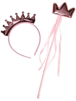 Карнавальный набор «Принцесса», 2 предмета: ободок, жезл