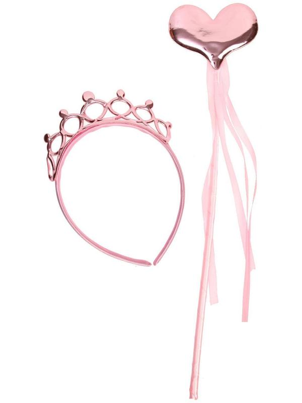 Карнавальный набор «Сердечко», 2 предмета: ободок, жезл