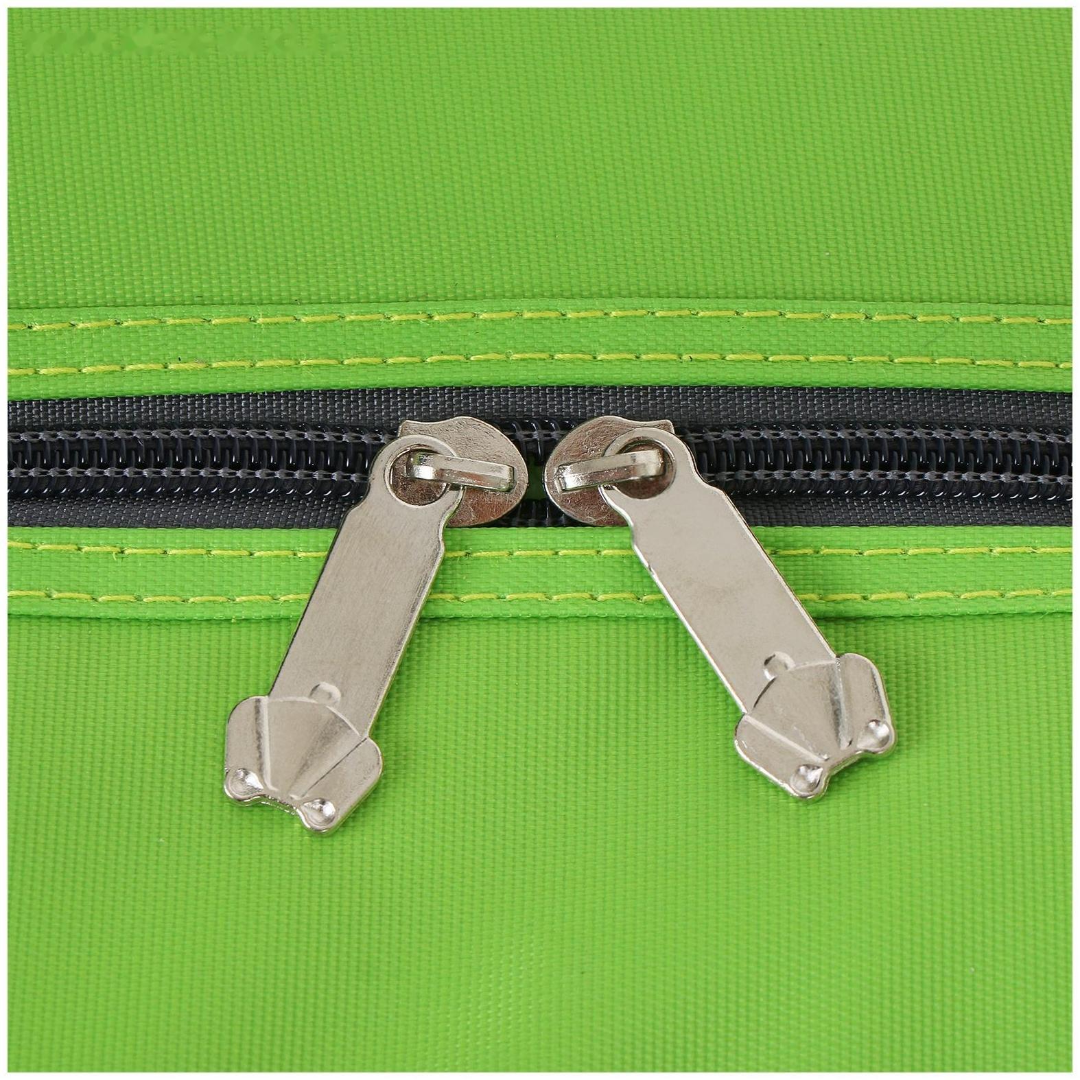 Сумка для йоги и гимнастики, 37 х 20 х 20 см, цвет зелёный