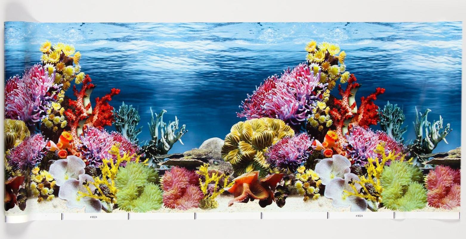 Фон для аквариума, 30 см, рулон 25 м