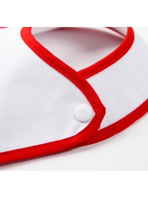 Набор непромокаемых нагрудников «Праздничный», 3 шт., махра, новогодняя подарочная упаковка