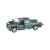 Машинка металлическая Kinsmart 1:46 «2014 Chevrolet Silverado» KT5381D инерционная / Зеленый