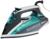 Утюг Sakura SA-3061CG Premium, 2600 Вт, керамическая подошва, 400 мл, серо-бирюзовый