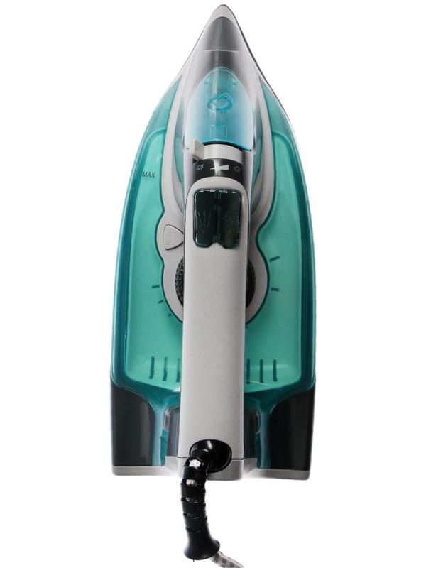 Утюг Sakura SA-3061CG Premium, 2600 Вт, керамическая подошва, 400 мл, серо-бирюзовый