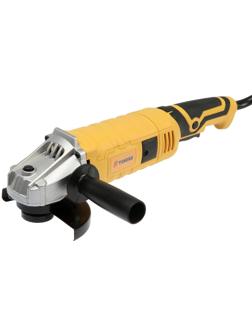 УШМ ТУНДРА, обрезиненная рукоятка, 1000 Вт, 11000 об/мин, 125 мм