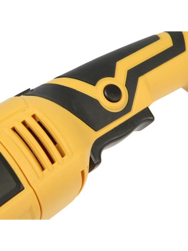 УШМ ТУНДРА, обрезиненная рукоятка, 1000 Вт, 11000 об/мин, 125 мм