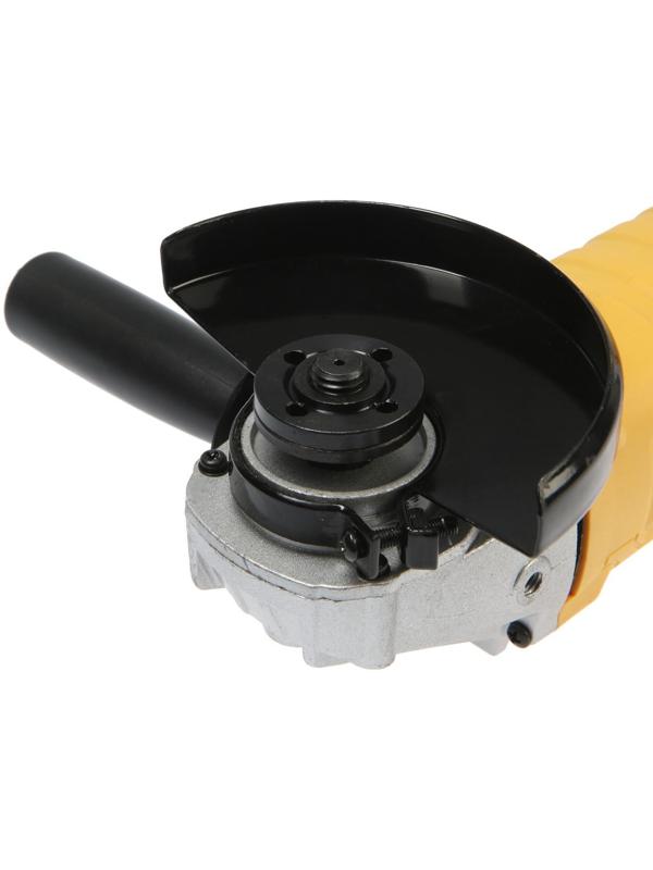 УШМ ТУНДРА, обрезиненная рукоятка, 1000 Вт, 11000 об/мин, 125 мм