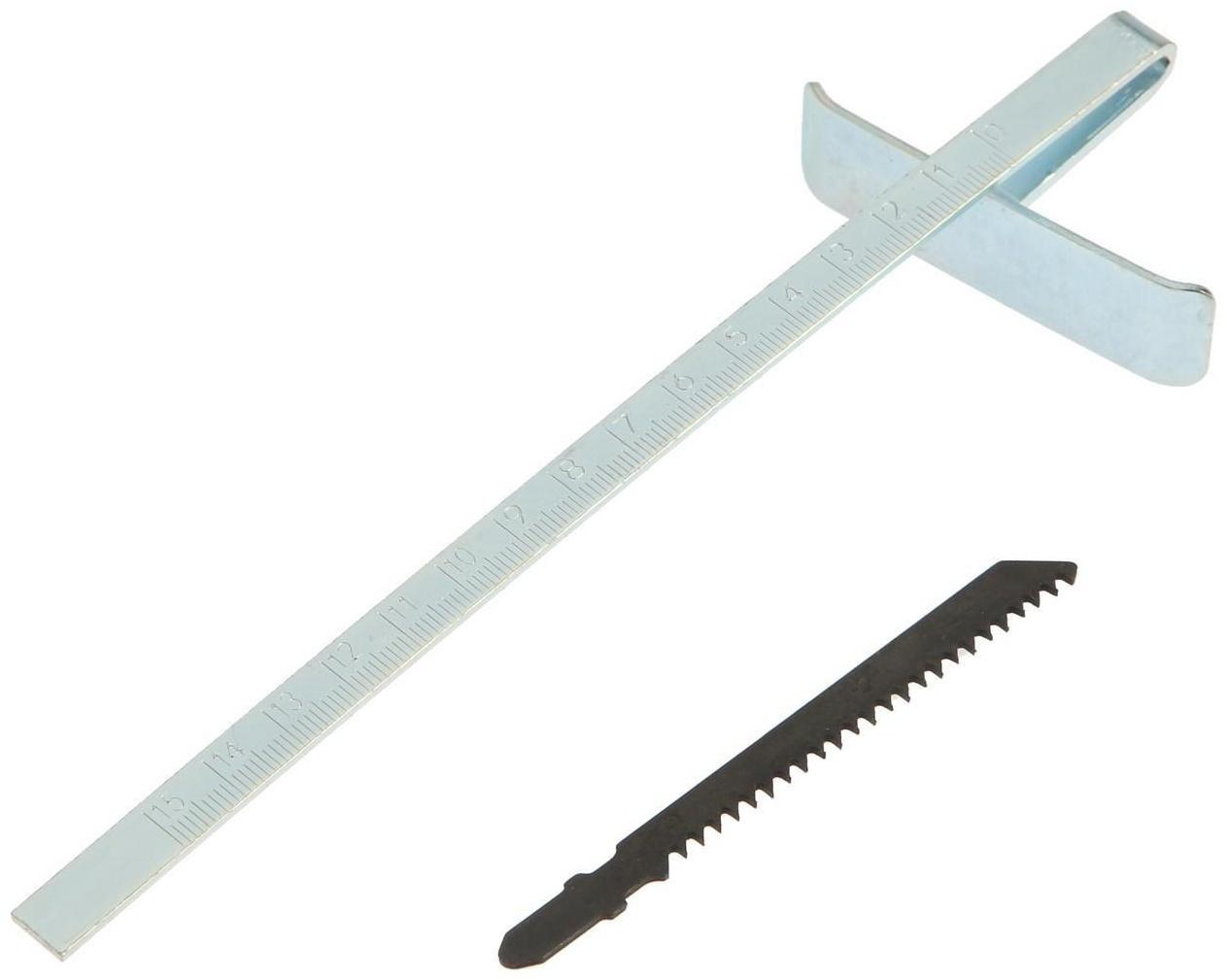 Лобзик ТУНДРА, 750 Вт, регулятор скорости, 3000 ходов/мин, 65 мм