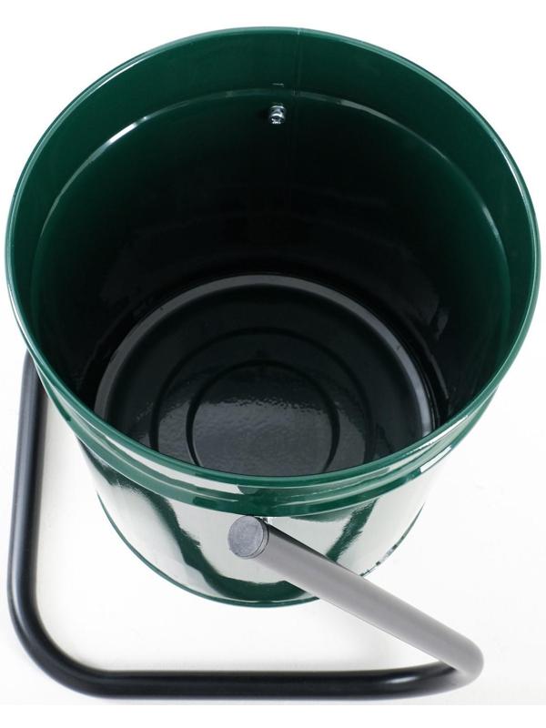 Урна уличная, зеленая, 21 л 30 х 30 х 55 см