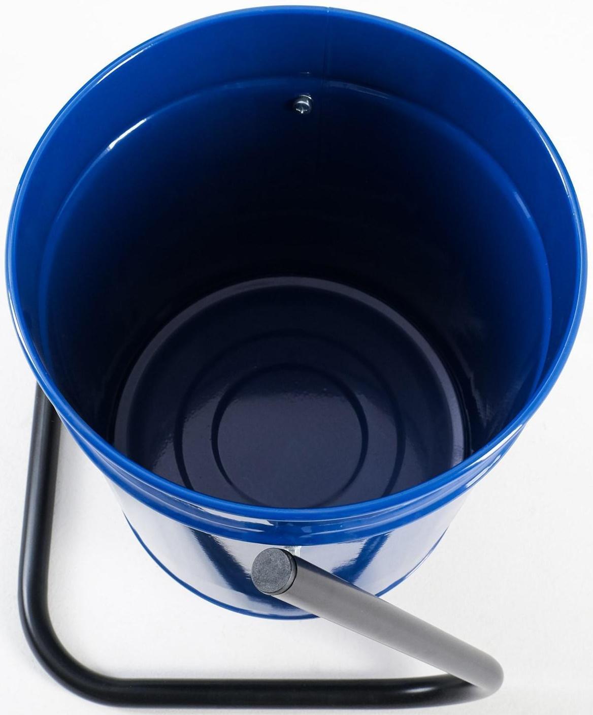 Урна  уличная, синяя, 21 л 30 х 30 х 55 см