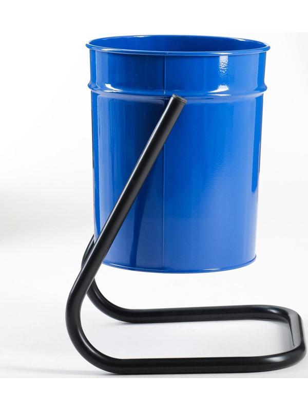 Урна  уличная, синяя, 21 л 30 х 30 х 55 см