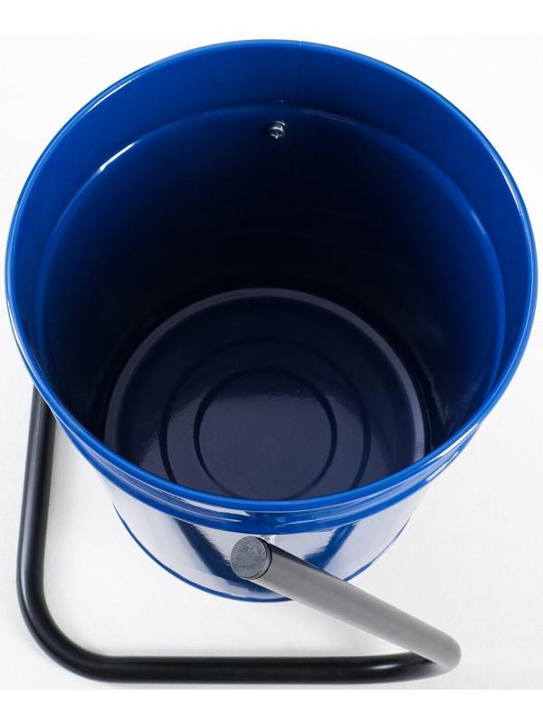 Урна  уличная, синяя, 21 л 30 х 30 х 55 см