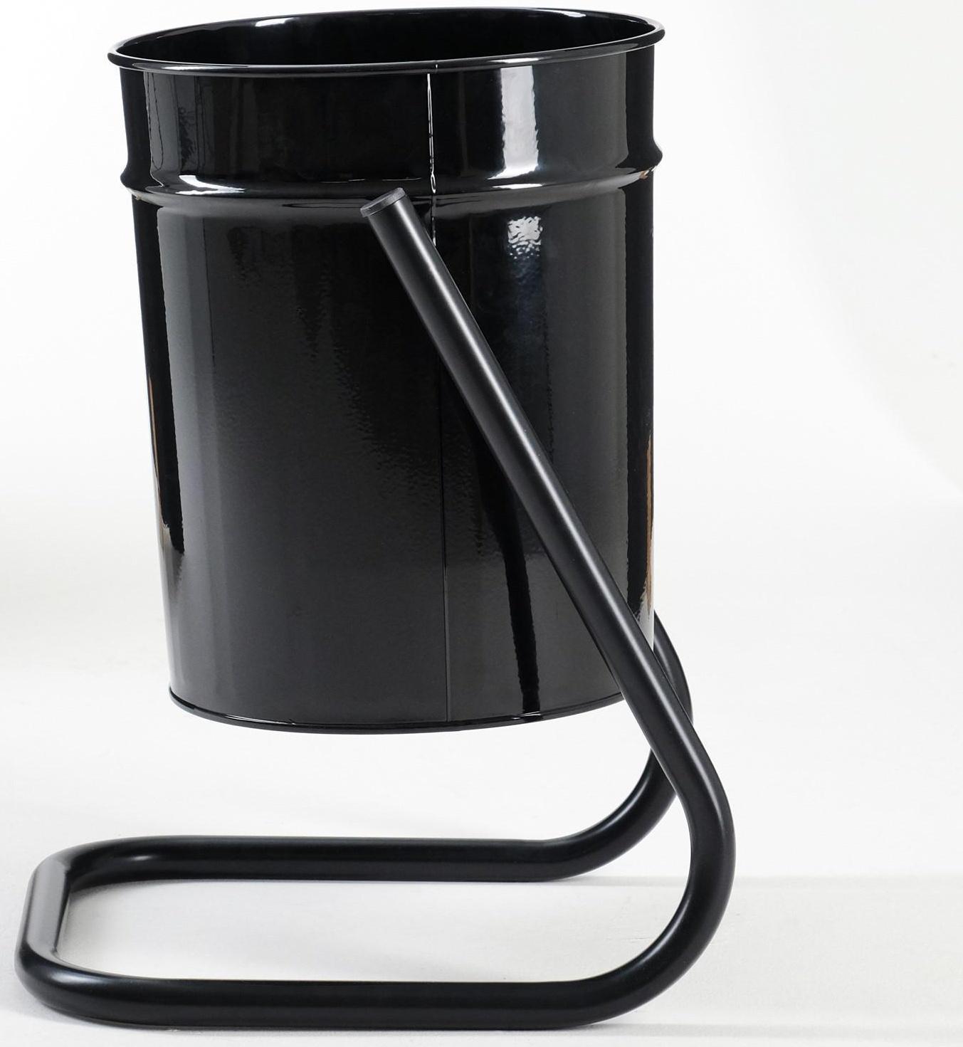 Урна уличная, черная, 21 л 30 х 30 х 55 см