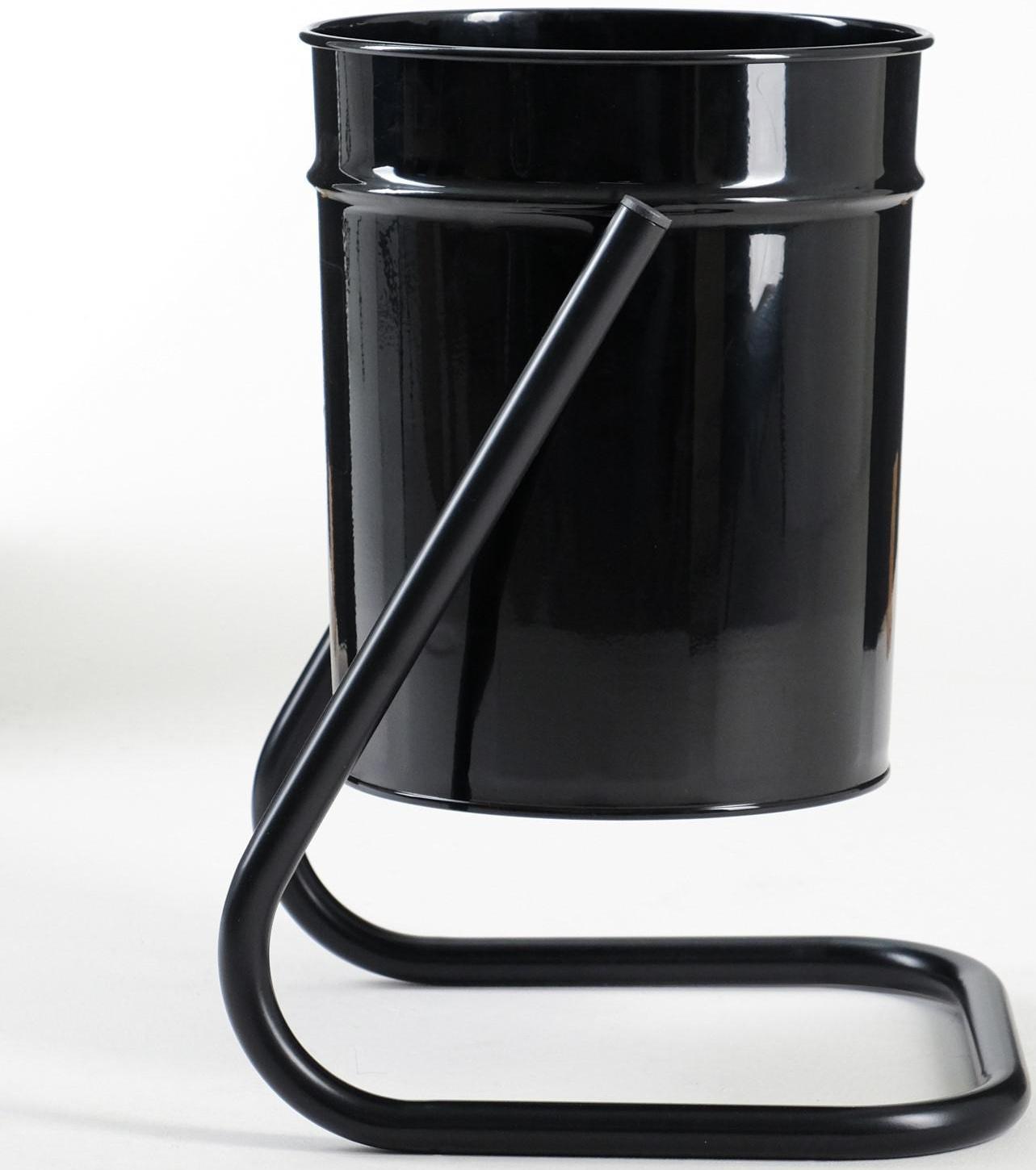 Урна уличная, черная, 21 л 30 х 30 х 55 см