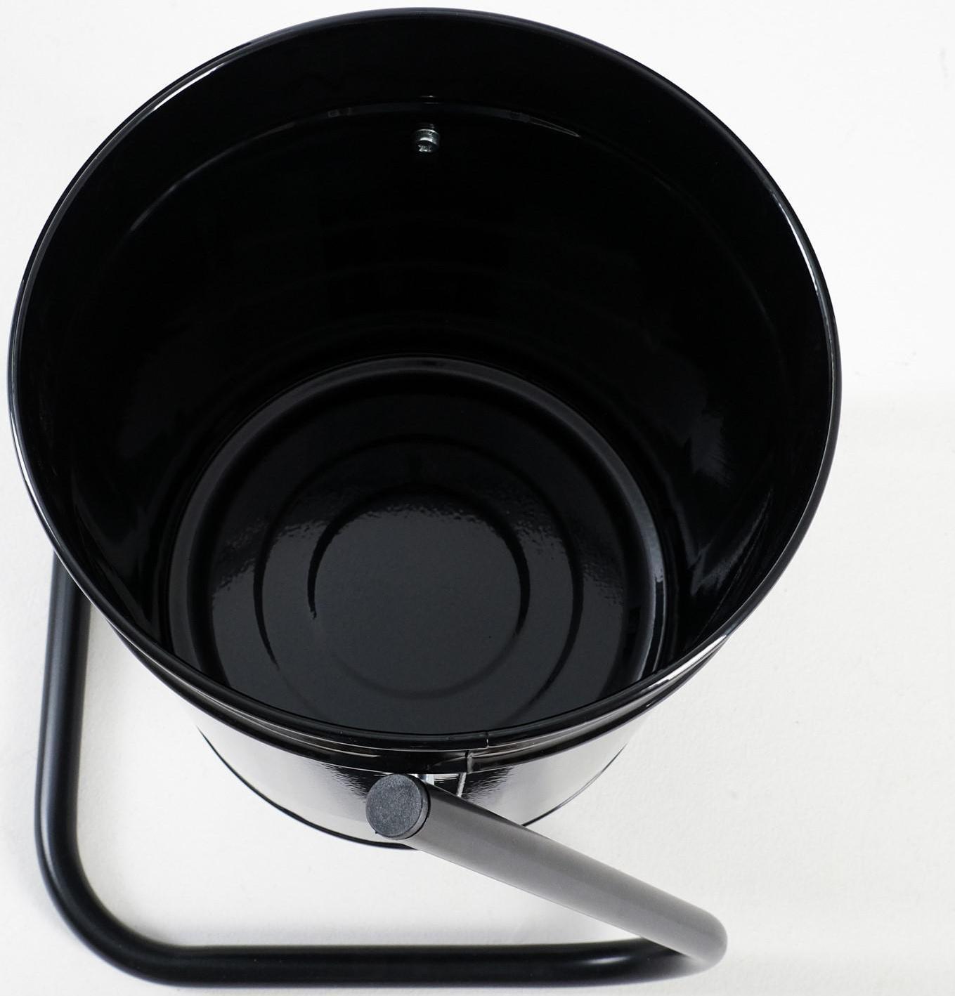 Урна уличная, черная, 21 л 30 х 30 х 55 см