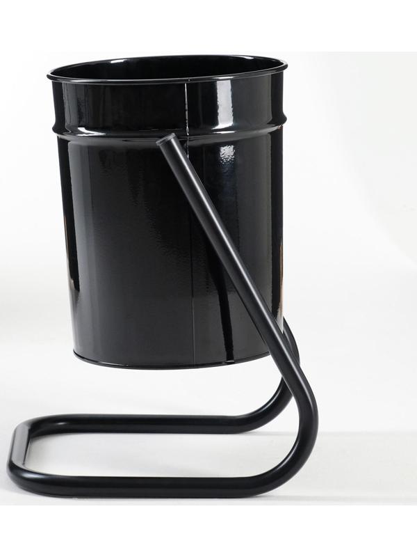 Урна уличная, черная, 21 л 30 х 30 х 55 см