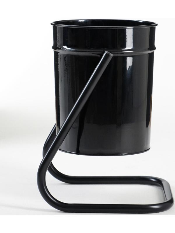 Урна уличная, черная, 21 л 30 х 30 х 55 см