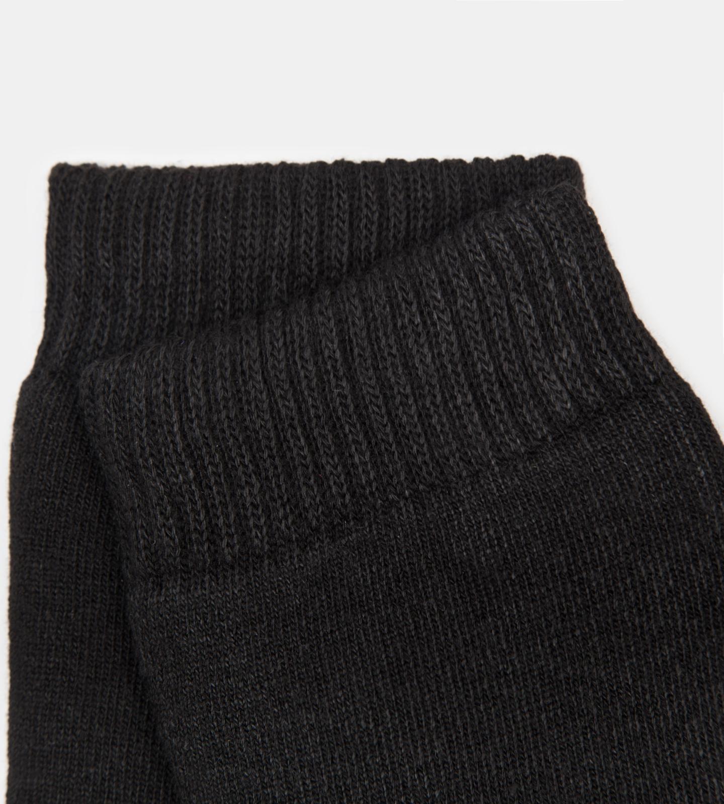 Носки мужские махровые, цвет чёрный, размер 25-27