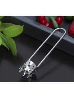 Нож для сердцевины у перца, 15,5 см, цвет серебристый