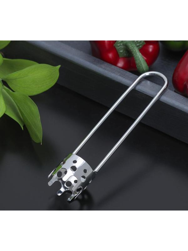 Нож для сердцевины у перца, 15,5 см, цвет серебристый