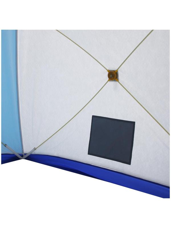 Палатка зимняя «СТЭК» КУБ Long 2-местная, трёхслойная, дышащая