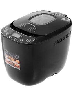 Хлебопечка BRAYER BR2700, 550 Вт, 12 программ, выбор цвета корочки, черная