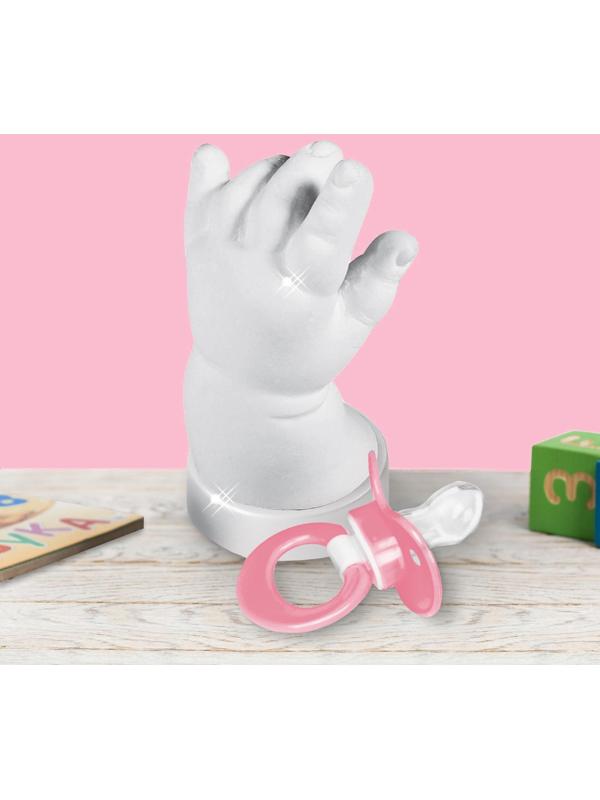 Набор «Слепок ладошки» из гипса 3D, для девочки