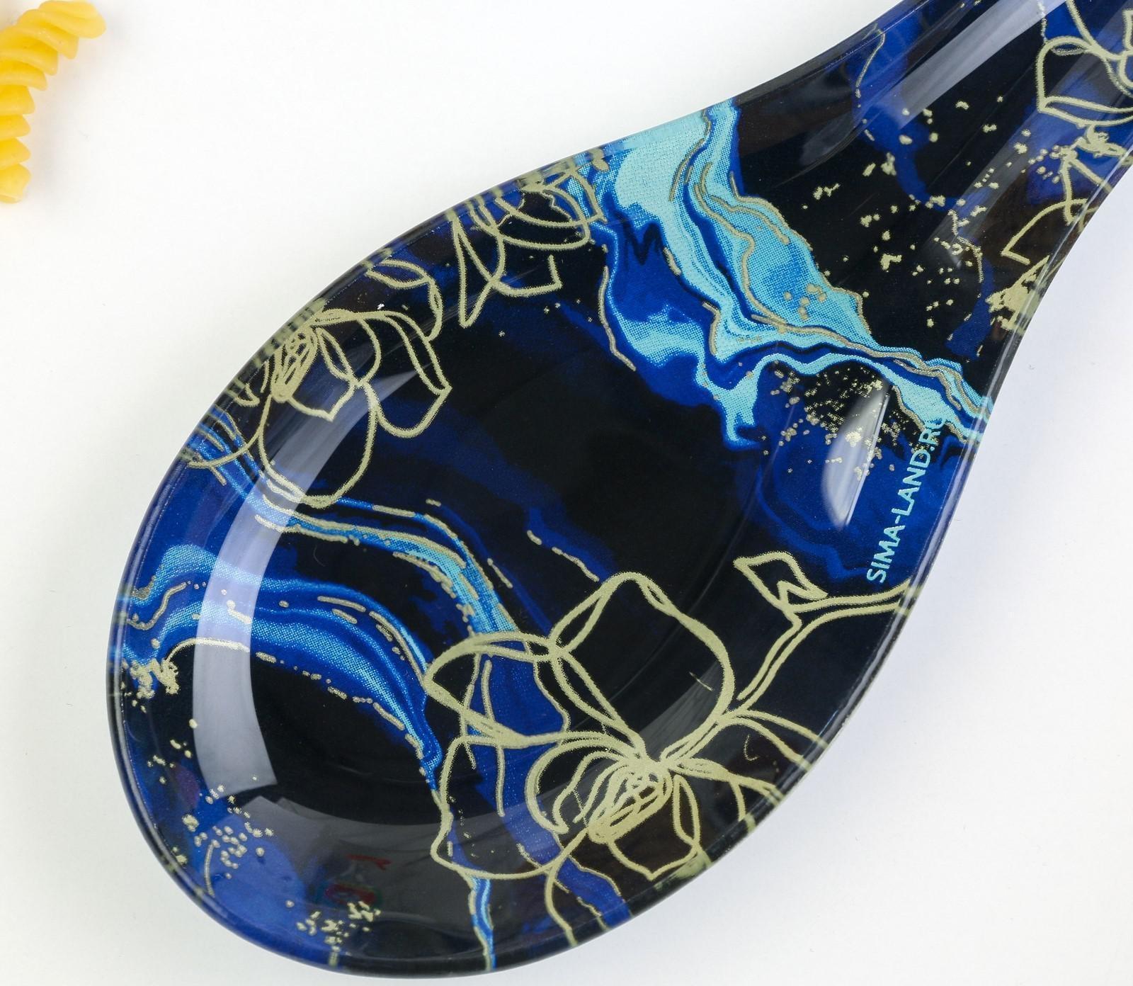 Подставка под ложку «Мрамор», 21,2 х 7,5 см