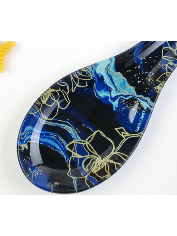 Подставка под ложку «Мрамор», 21,2 х 7,5 см