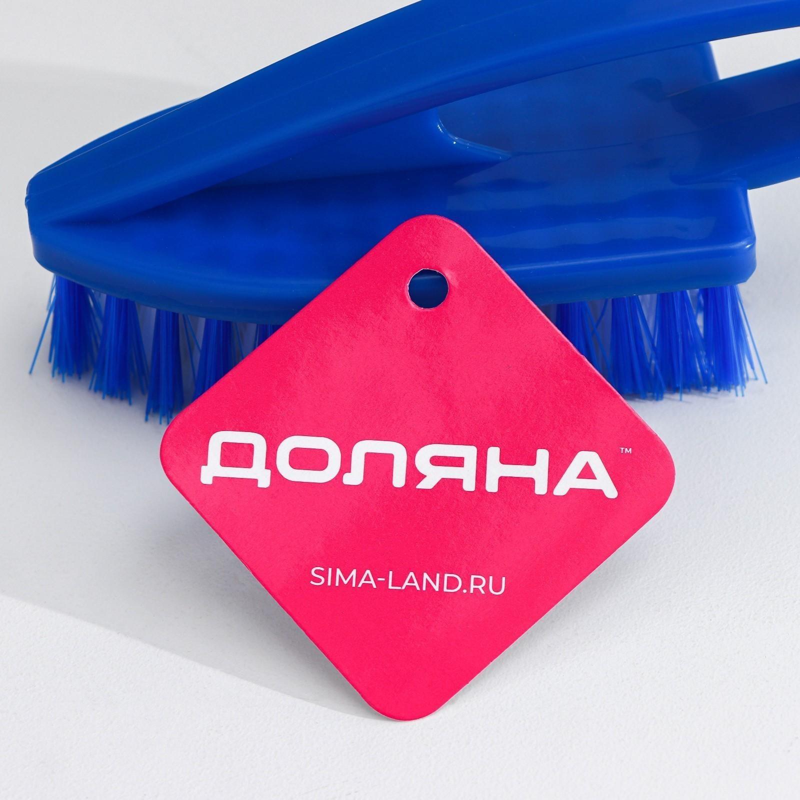 Щётка-утюжок Доляна «Сметка малая», цельная ручка, 16×5×6 см
