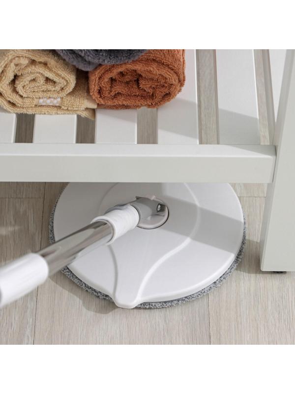 Швабра с отжимом и ведро, насадка из микрофибры