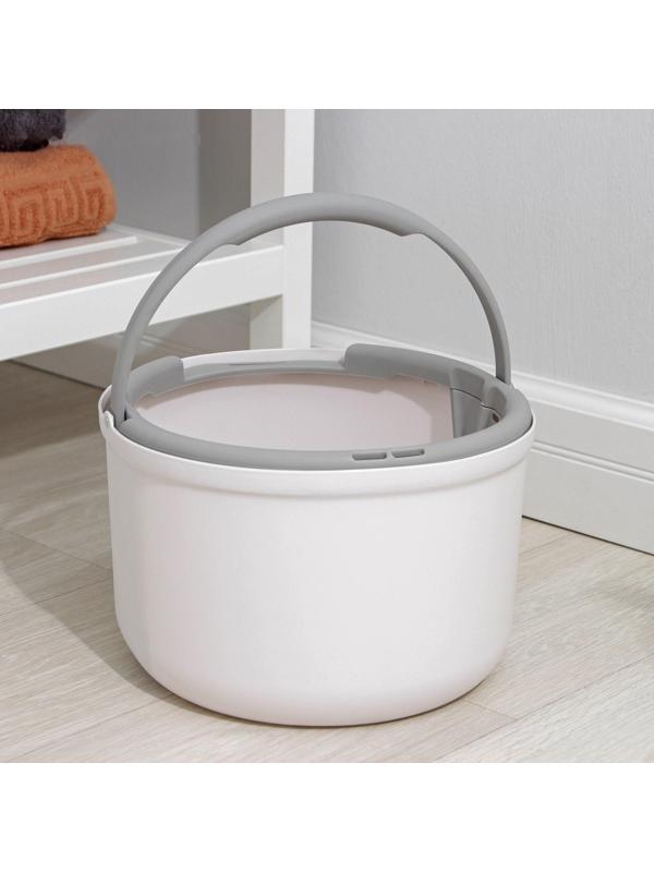 Швабра с отжимом и ведро, насадка из микрофибры