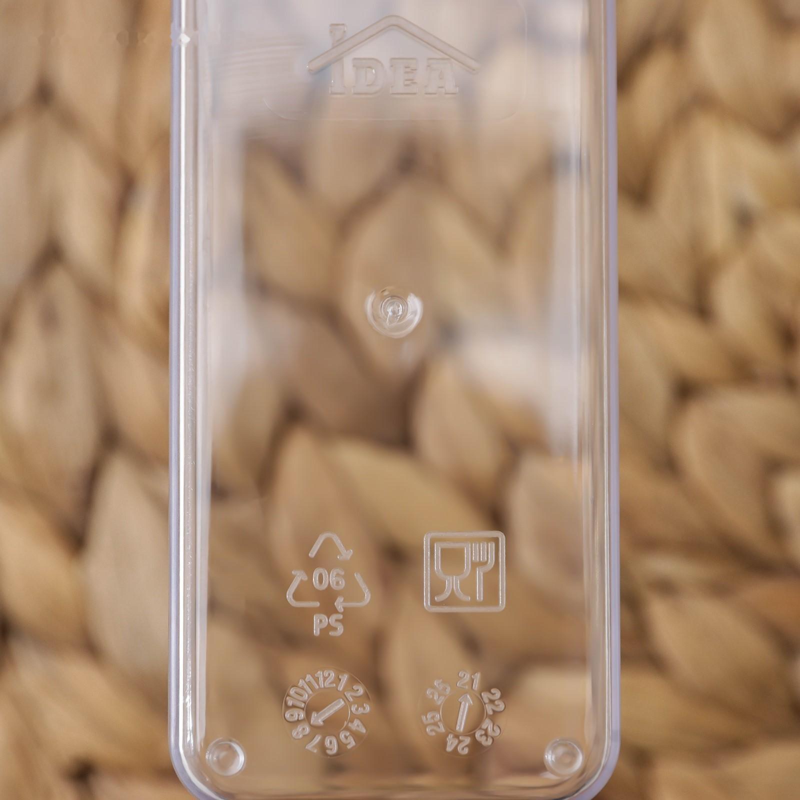 Контейнер для специй «Степ», 270 мл, 9,5×5×10 см, цвет белый