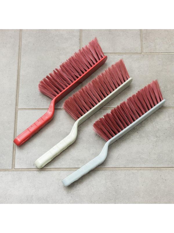 Щётка-смётка пластиковая Доляна, рабочая часть 18 см, 31×3,5 см