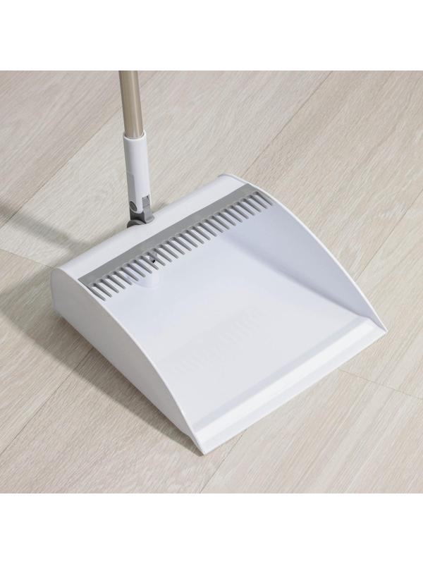 Щётка для пола с совком Raccoon: щётка 25×95, совок 26×25×94 см