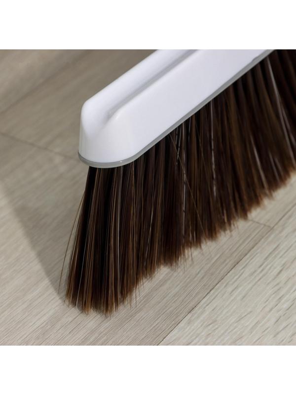 Щётка для пола с совком Raccoon: щётка 25×95, совок 26×25×94 см