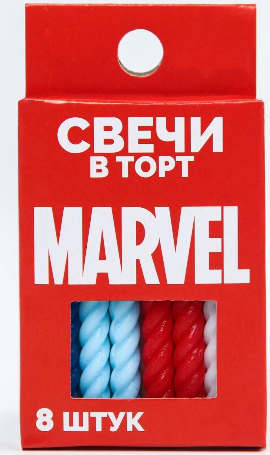 Набор свечей в торт 8 шт 