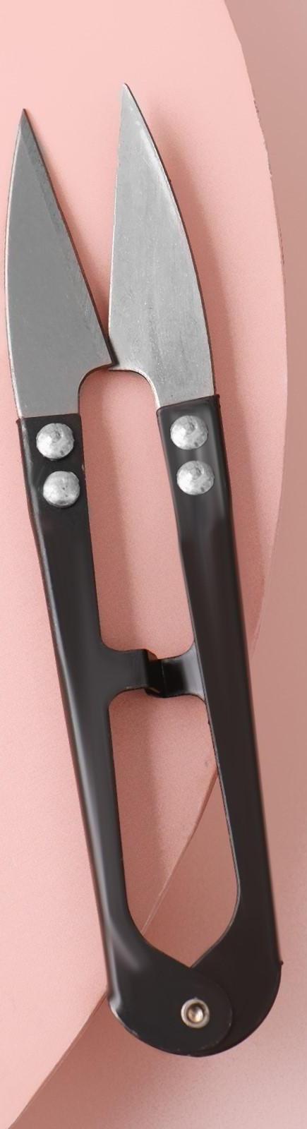 Ножницы для распарывания швов, обрезки ниток, 10 см, цвет МИКС