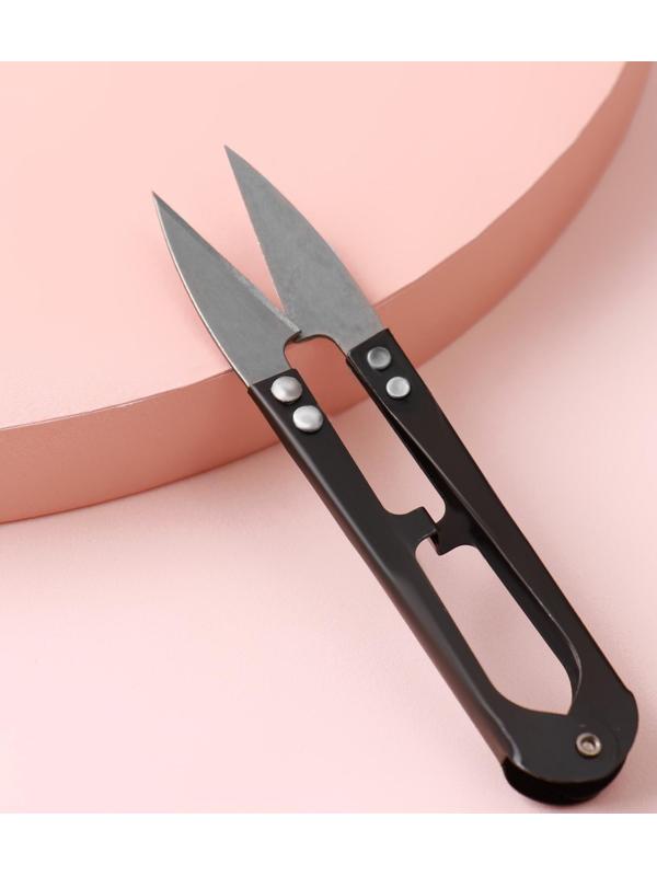 Ножницы для распарывания швов, обрезки ниток, 10 см, цвет МИКС