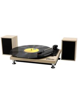 Проигрыватель виниловых дисков RITMIX LP-240, 6 Вт, RCA, Type-B, светлое дерево
