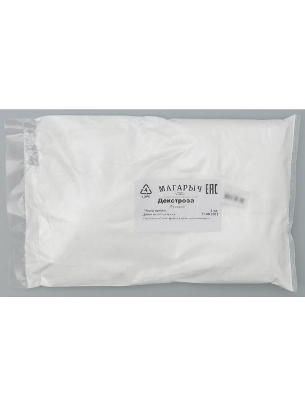 Декстроза упаковка 1кг (+- 50гр)