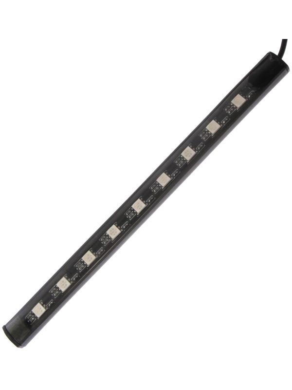 Подсветка салона 9 LED-5050, 14 см, пульт, светомузыка, мультисвет RGB, 4 шт