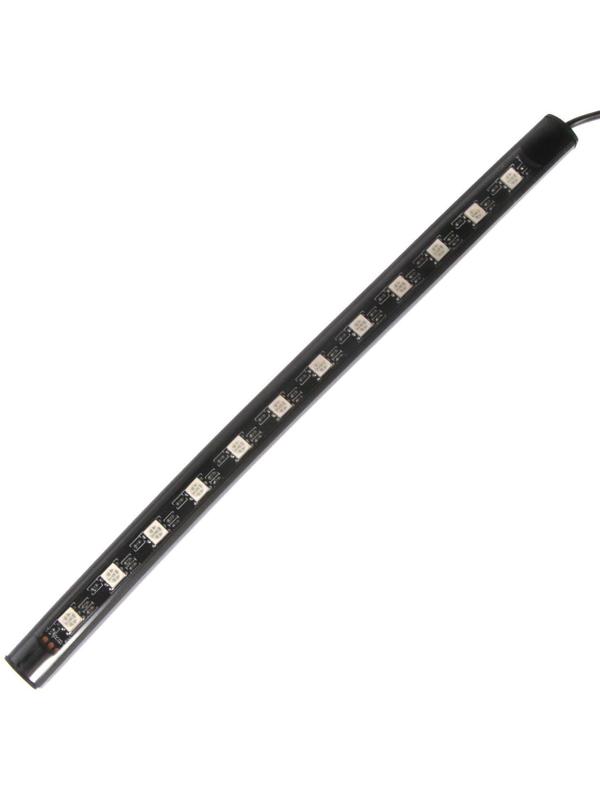 Подсветка салона 12 LED-5050, 22 см, пульт, светомузыка, мультисвет RGB, 4 шт