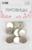Набор металлических пуговиц на ножке, d = 18 мм, 10 шт, цвет серебряный матовый