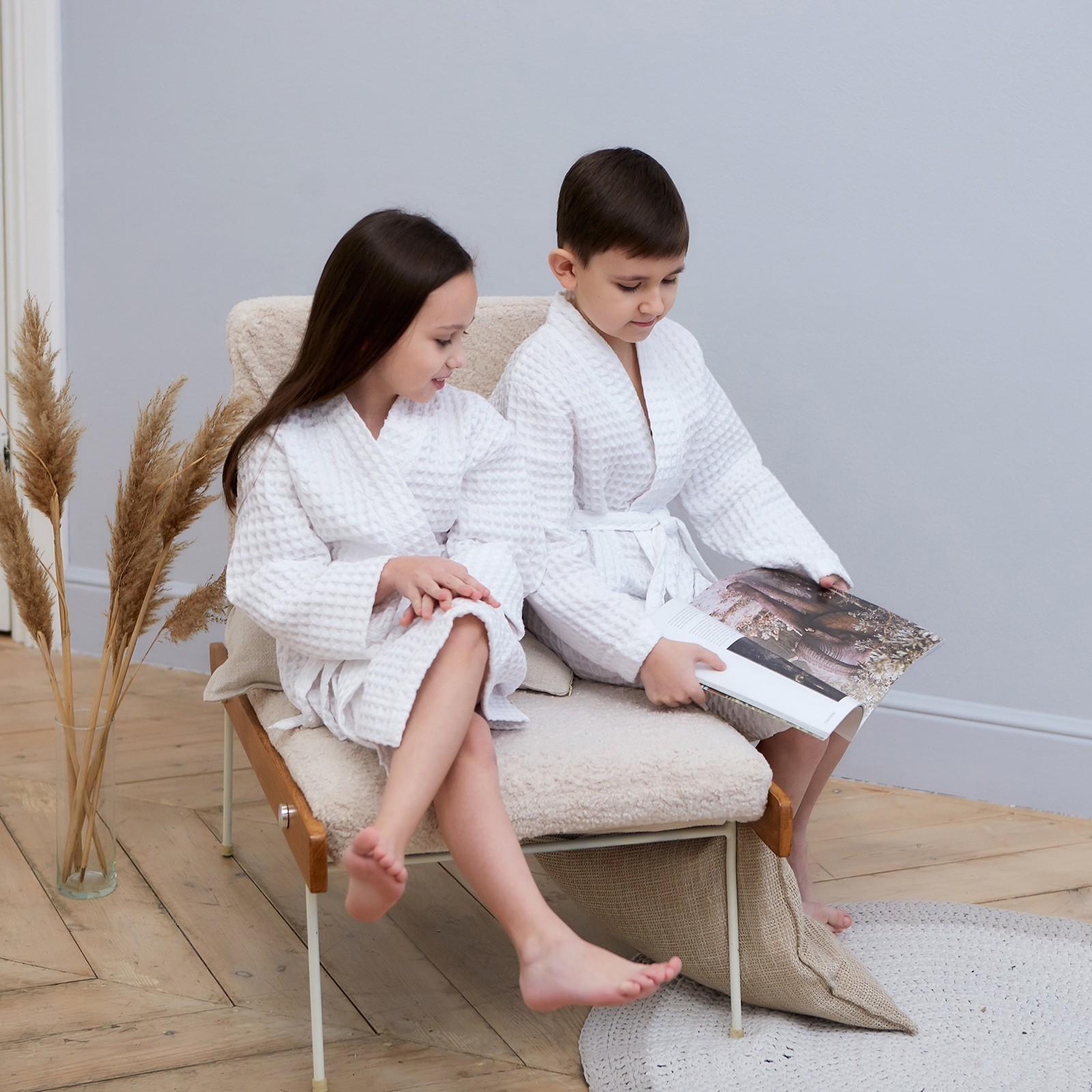 Халат вафельный детский Крошка Я 